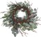 2-Pack 24" Seeded Eucalyptus Wreath - Handcrafted Lifelike Decor for Front Door, Wall, Mantel & Tabletop - Elegant Floral Accent for Home - Floral Home by Artificial Flowers